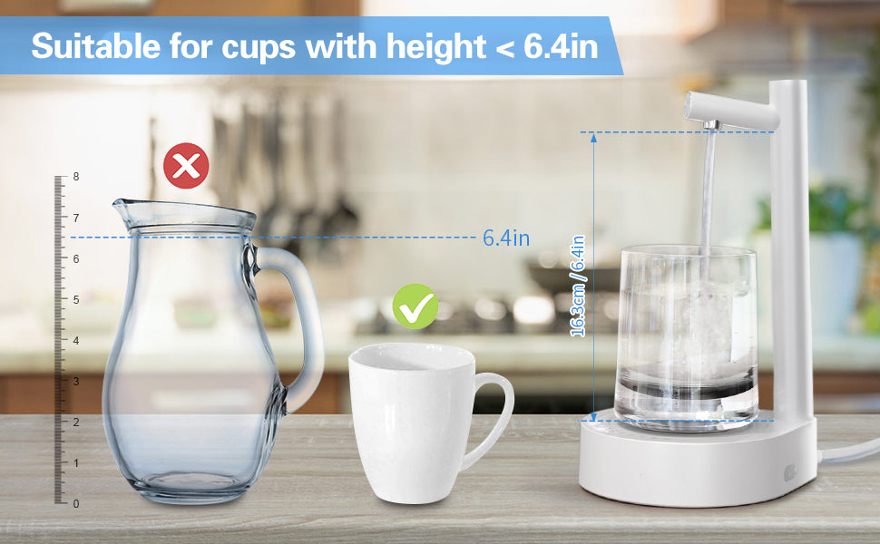 Aqua™    White  Dispenser
