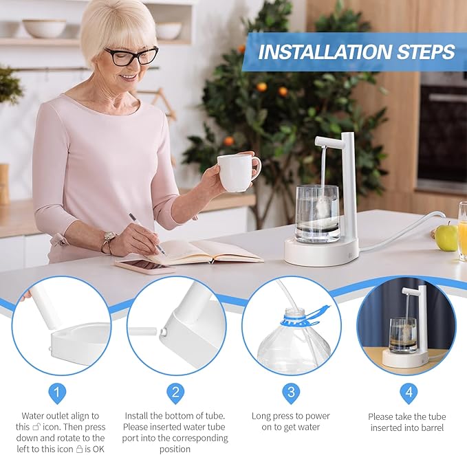 Aqua™    White  Dispenser